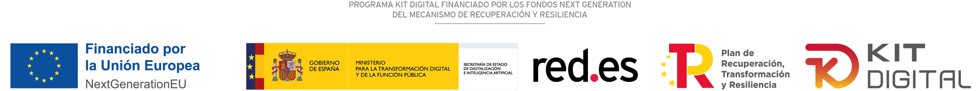 Programa Kit Digital Financiado por los fondos Next Generation del Mecanismo Recuperación y resiliencia 