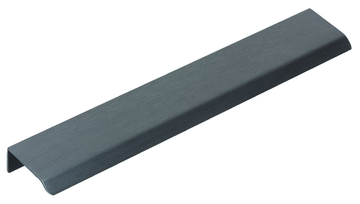 TIRADOR ALUMINIO GRIS CEPILLADO